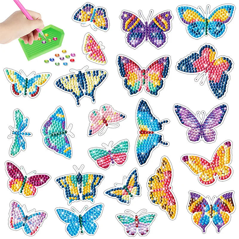 Diamond Sticker DIY Diamonds Art Diamonds Painting Stickers Cute Cartoon Pattern