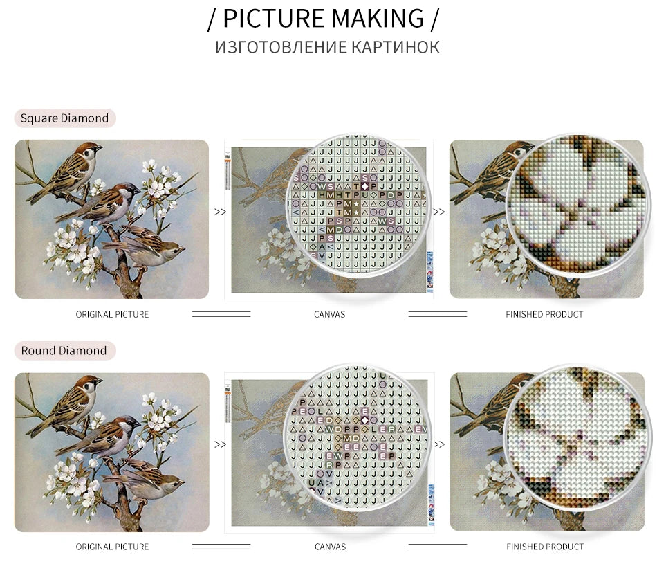 5D DIY Diamond Painting Moonlight Beach Landscape Full Square / Round