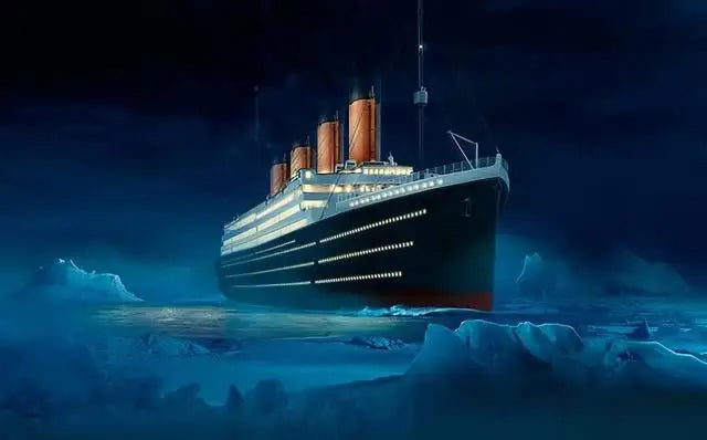 Titanic 5D DIY Diamond Painting Kits Full Square Or Round Diamond Wall Art