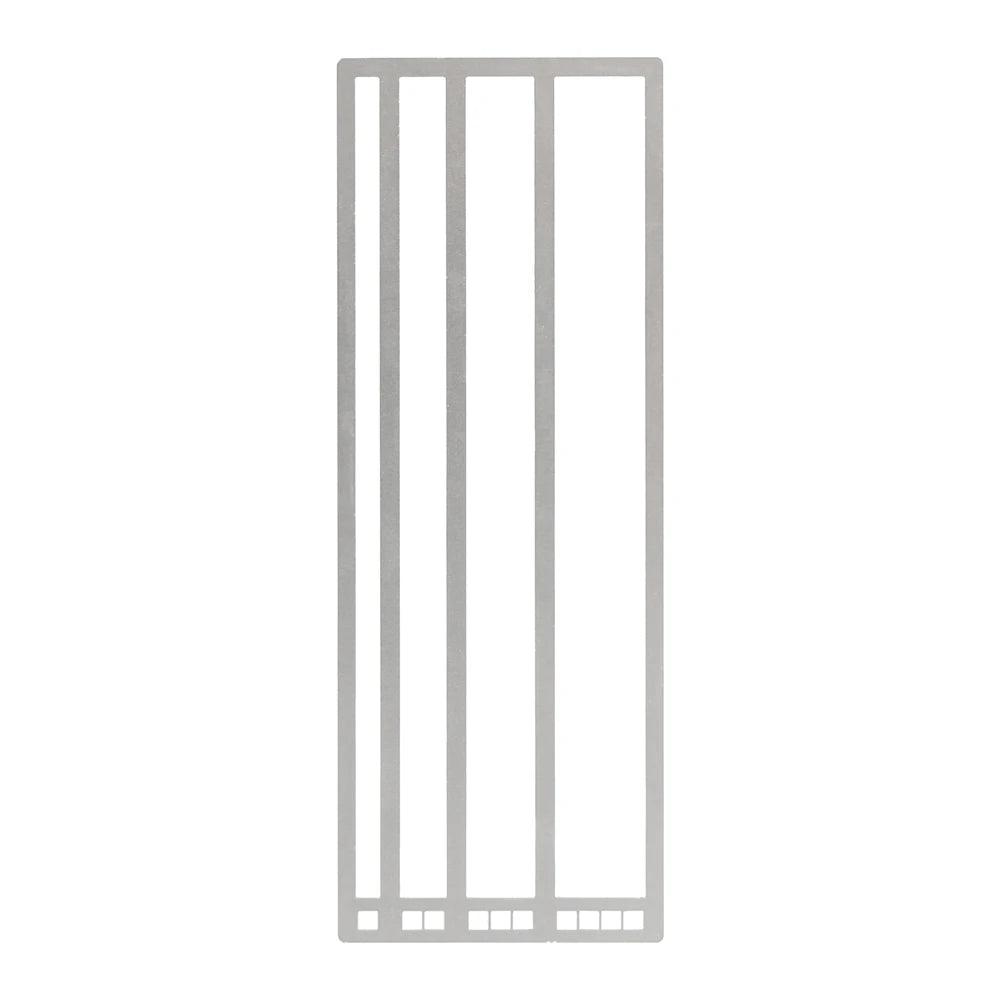 Diamond Painting Ruler DIY Diamond Pasted Drawing Ruler for Quick Spot Fix Alignment Tool, Choose Square or Round Ruler