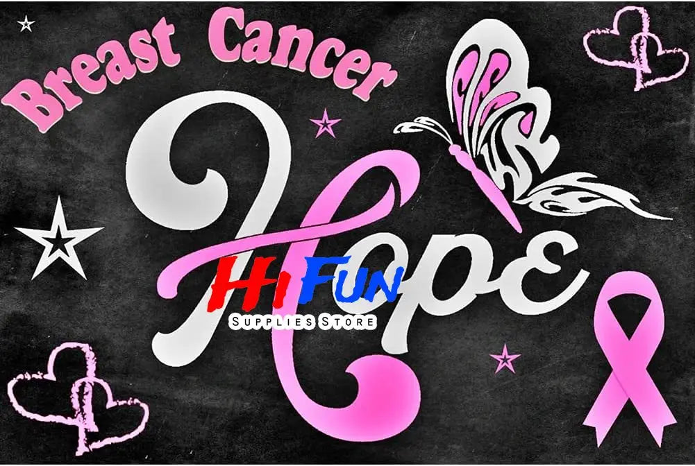 Diamond Painting Pink Breast Cancer Awareness Ribbon 5D DIY Diamond Full Square / Round Drill