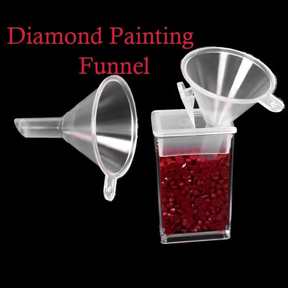 Diamond Painting Funnel Color Bead Container