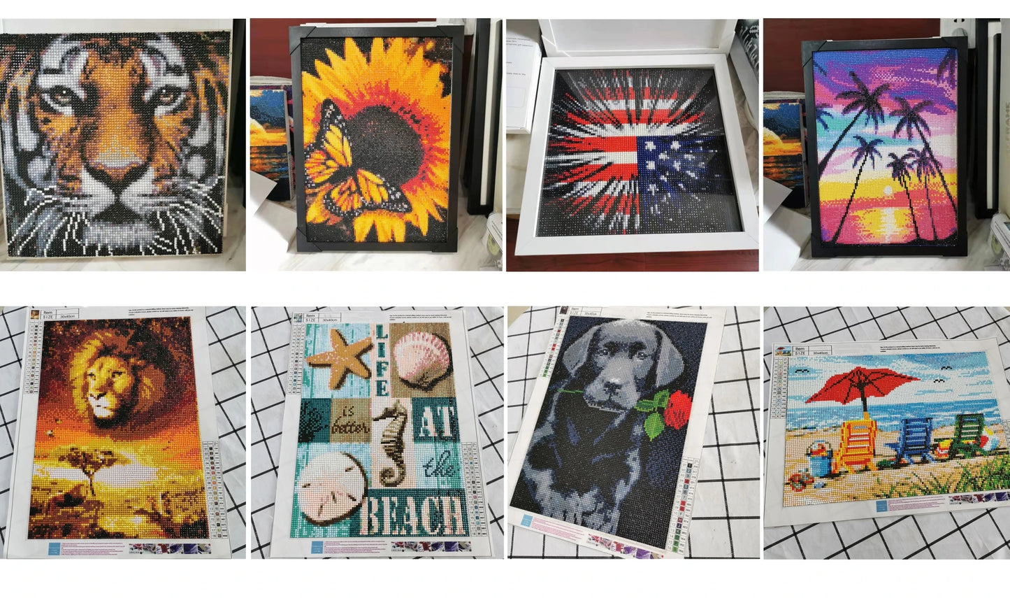 Full Drill Diamond Painting American Traditional Style Football Helmets For Sports Fans Full Square / Round Drill