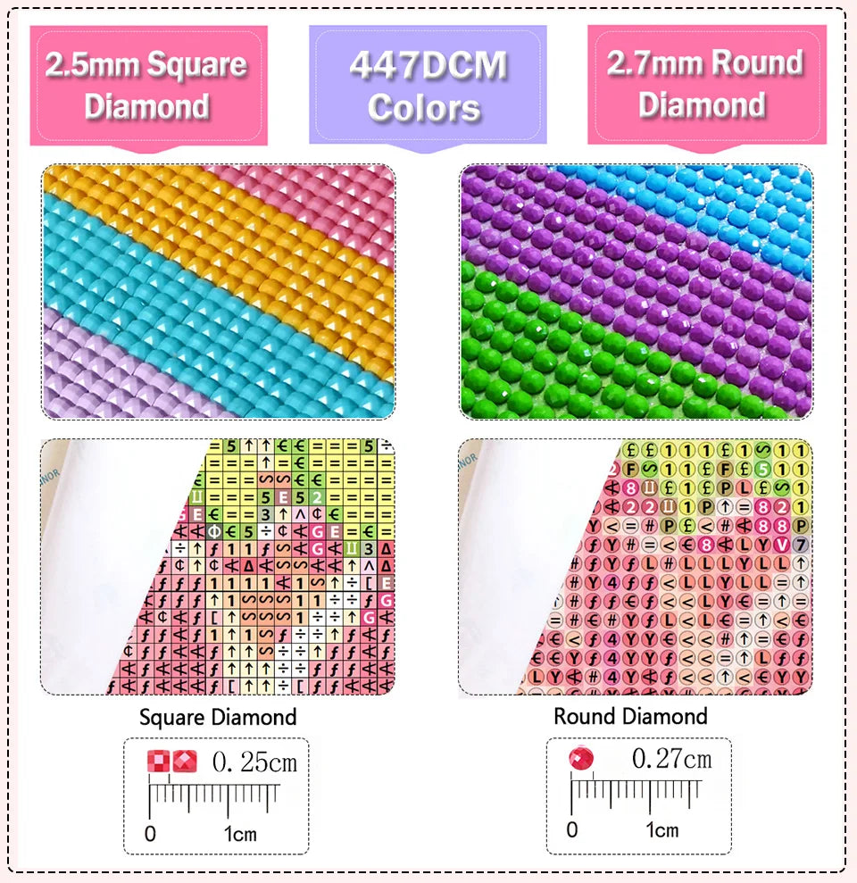 Dragonflies Flying and Flowers Full DIY Diamond Painting Square / Round Drills