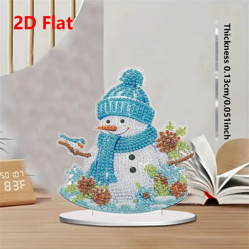 1pc DIY Diamond Painting Christmas Table Decoration