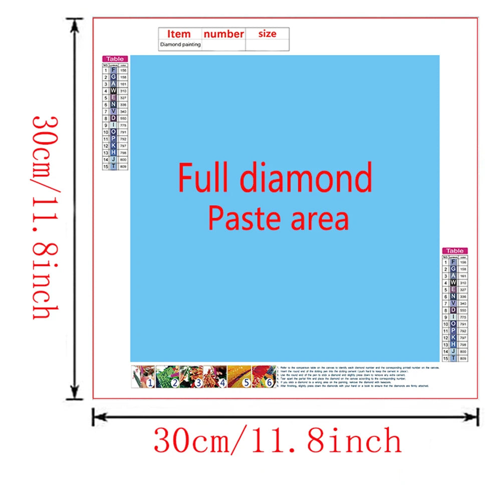 DIY Diamond Painting Highland Cow / Flower Pattern, Home Decoration Full Round