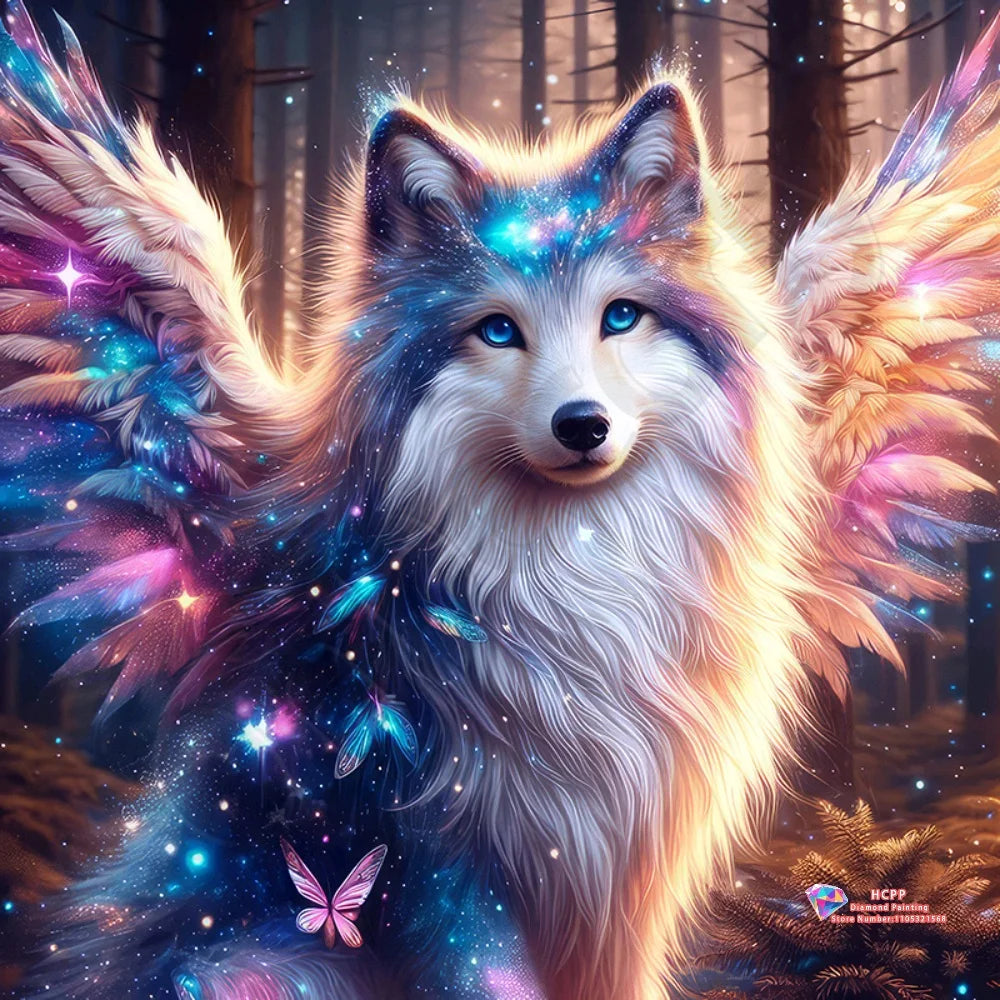 Abstract Animal Figure Landscape DIY Diamond Painting Kit Square/ Round Diamond 5D