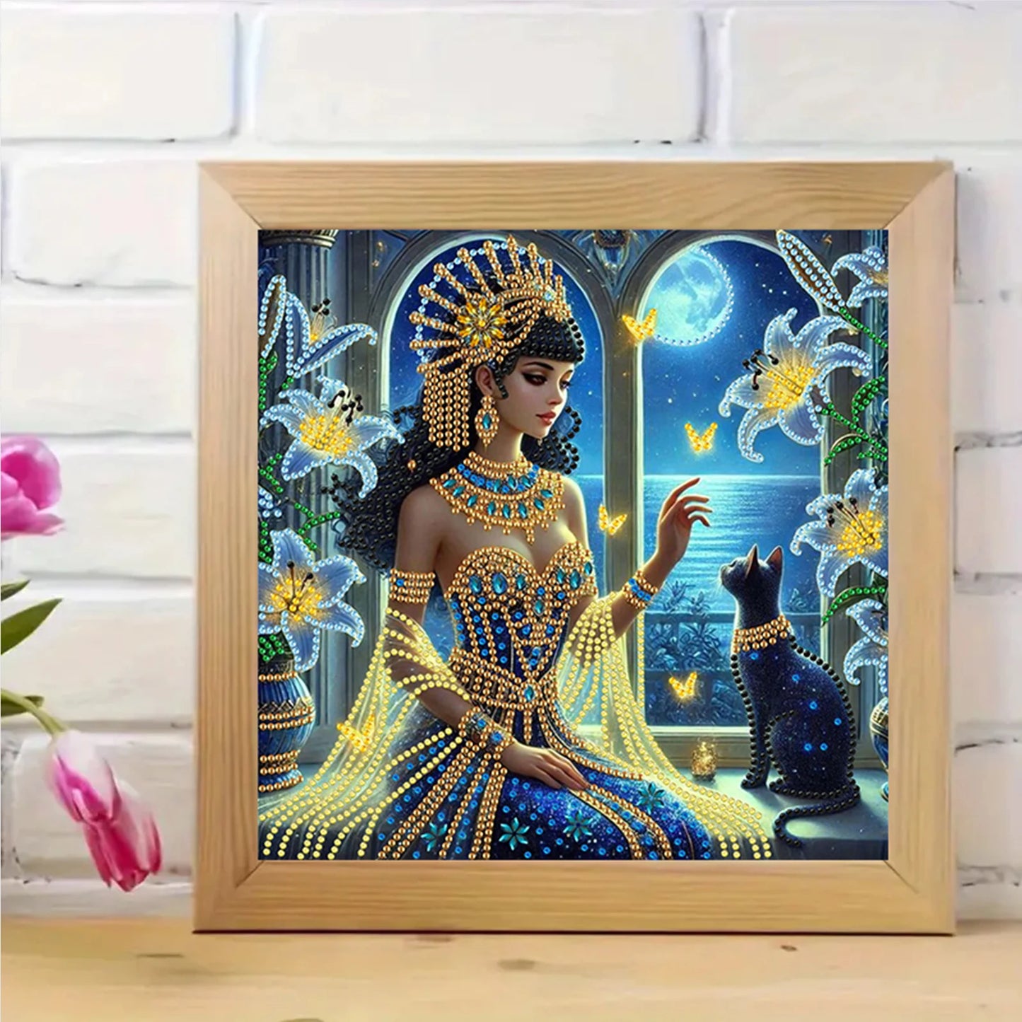 Beauty Diamond Art DIY Gem Art Diamond Painting Kits Crystal Rhinestones Diamond Painting 30x30cm