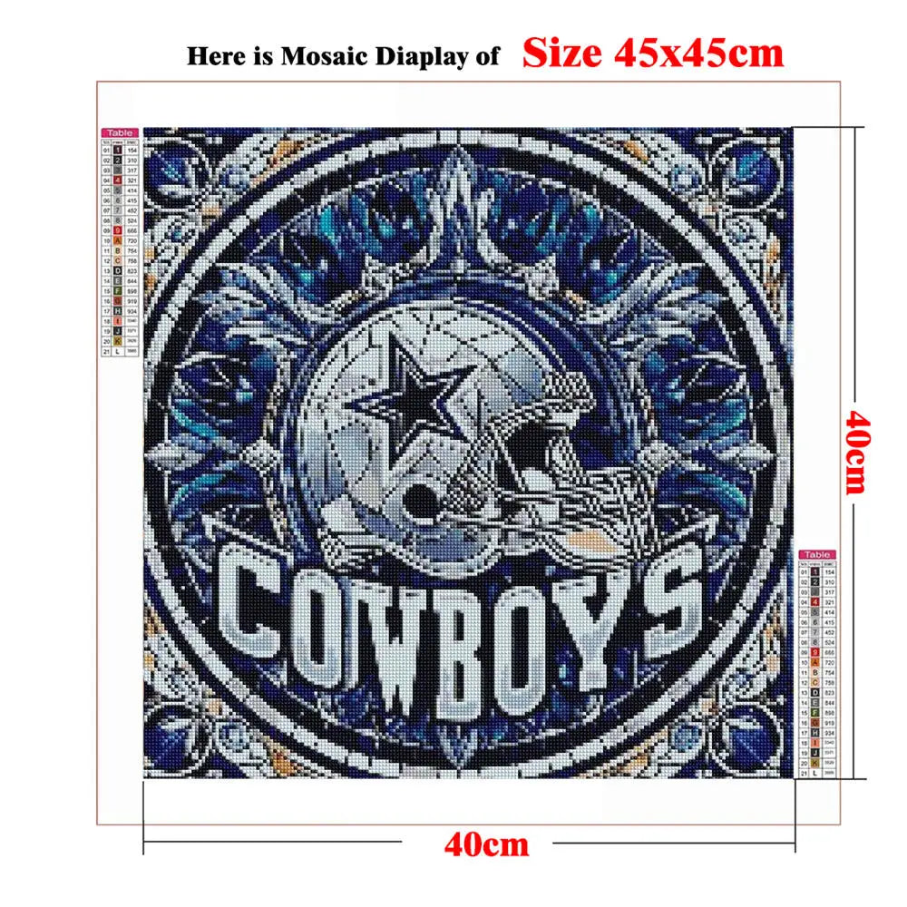 Full Drill Diamond Painting American Traditional Style Football Helmets For Sports Fans Full Square / Round Drill