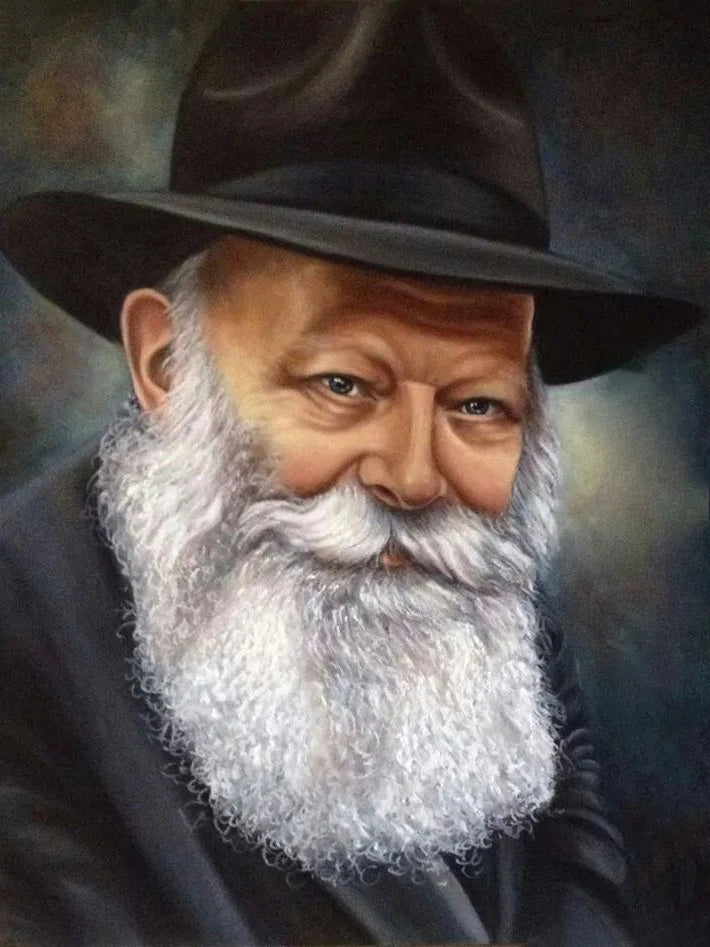 Jewish Rabbi Lubavitch, Full Round DIY Diamond Painting Kits