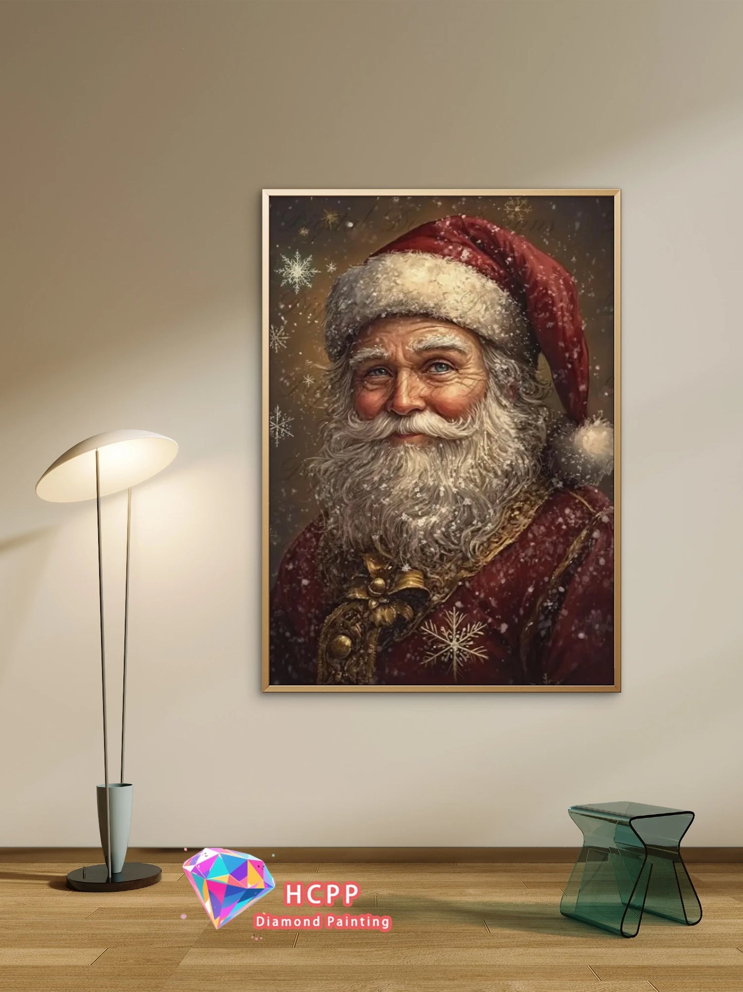 Vintage Santa Claus Diamond Painting Square/Round Drills