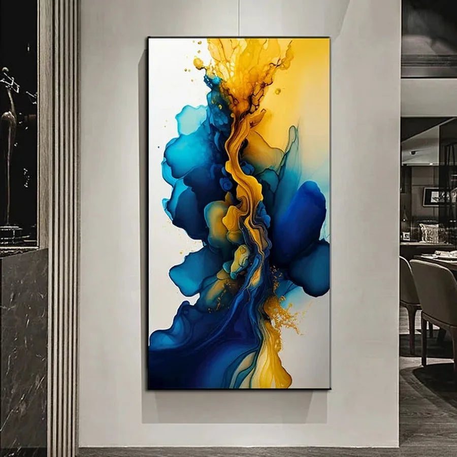 DIY Large Size Abstract Landscape Diamond Art Painting Full Square / Round Drill
