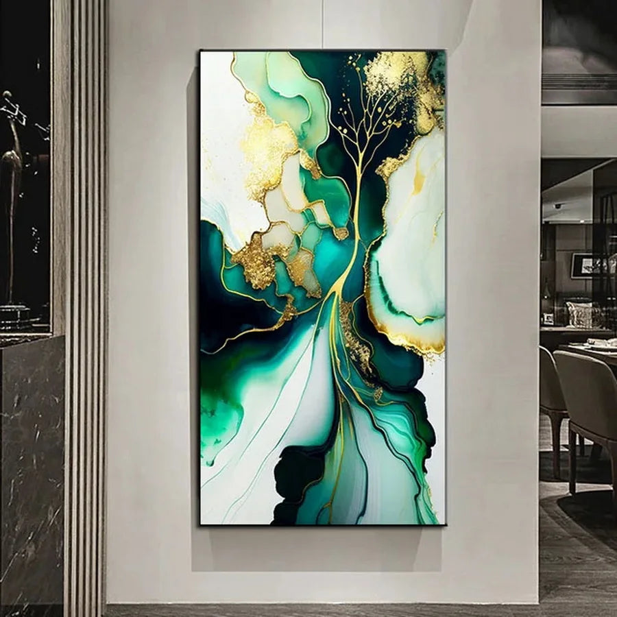 DIY Large Size Abstract Landscape Diamond Art Painting Full Square / Round Drill
