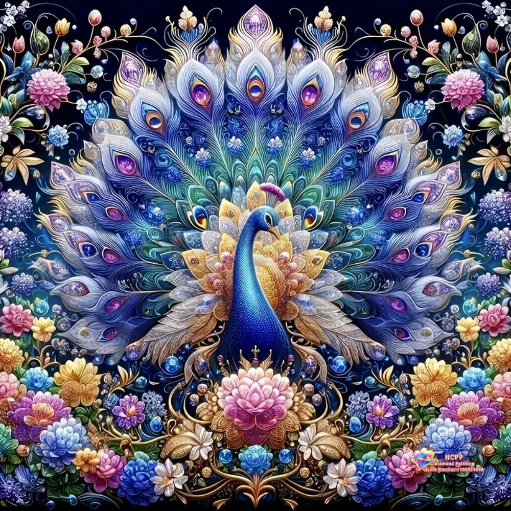 Abstract Animal Figure Landscape DIY Diamond Painting Kit Square/ Round Diamond 5D