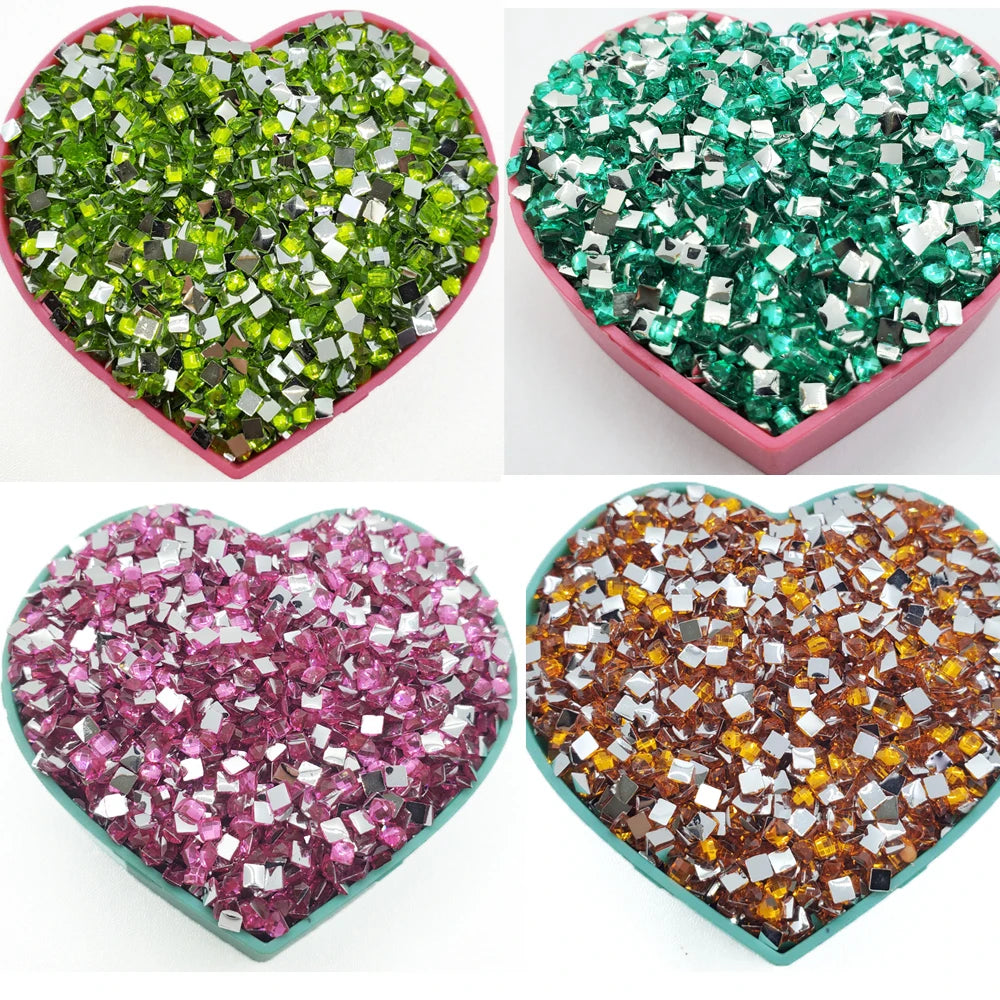 100% Crystal Mystery Full Square, DIY 5D Diamond Painting, AB Square 5D