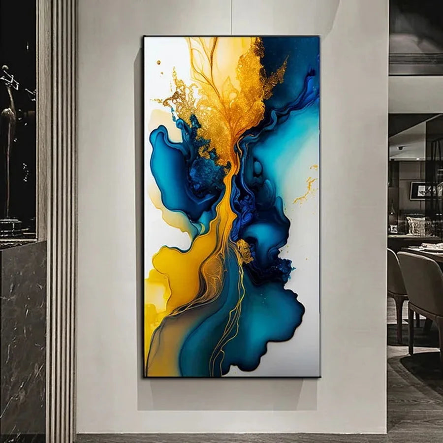 DIY Large Size Abstract Landscape Diamond Art Painting Full Square / Round Drill