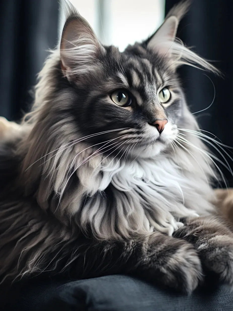 New Maine Coon DIY Diamond Art Painting Kits Crafts Big Cats Portrait Sets Embroidery Mosaic Hand Gift Home Decor Cross Stitch
