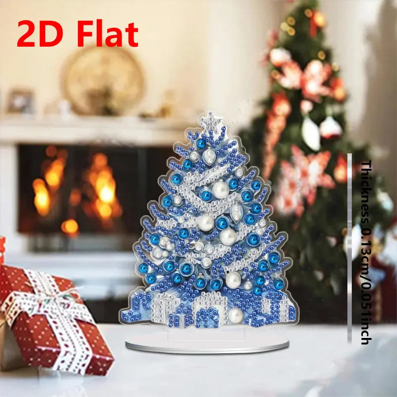 1pc DIY Diamond Painting Christmas Table Decoration