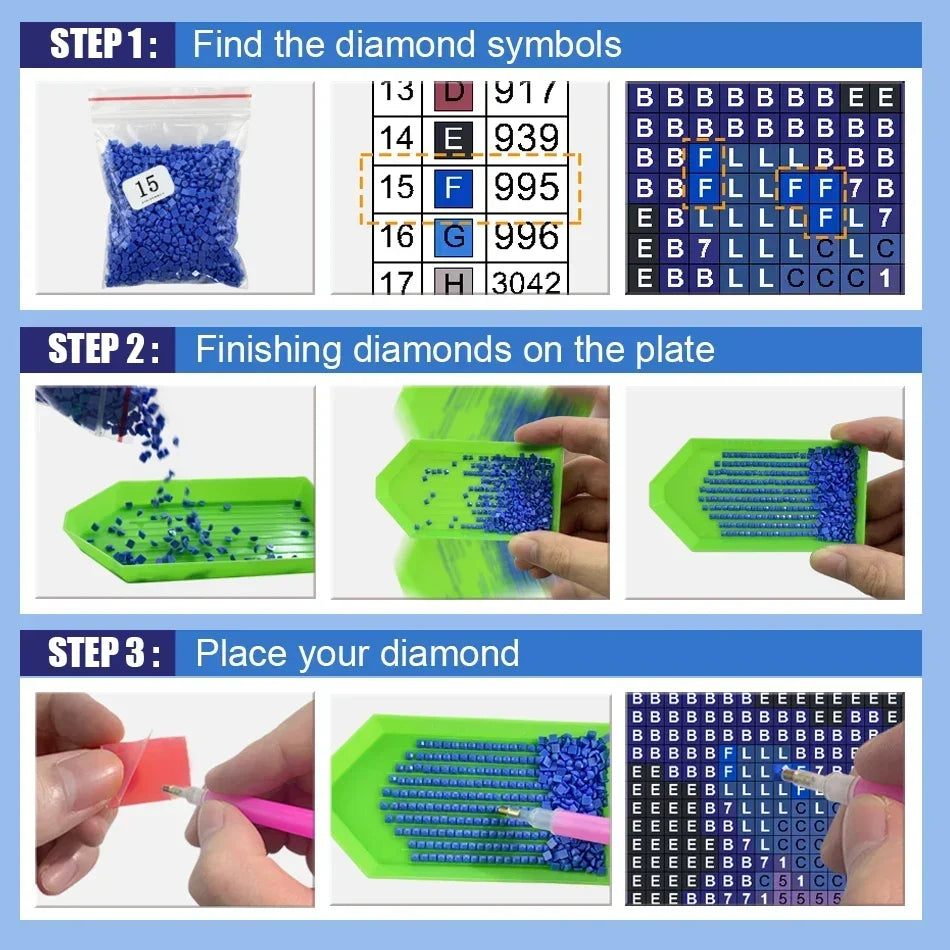 DIY Diamond Painting Cat, Dog, Swan, Other Animals Diamond Painting Full Square / Round Drill
