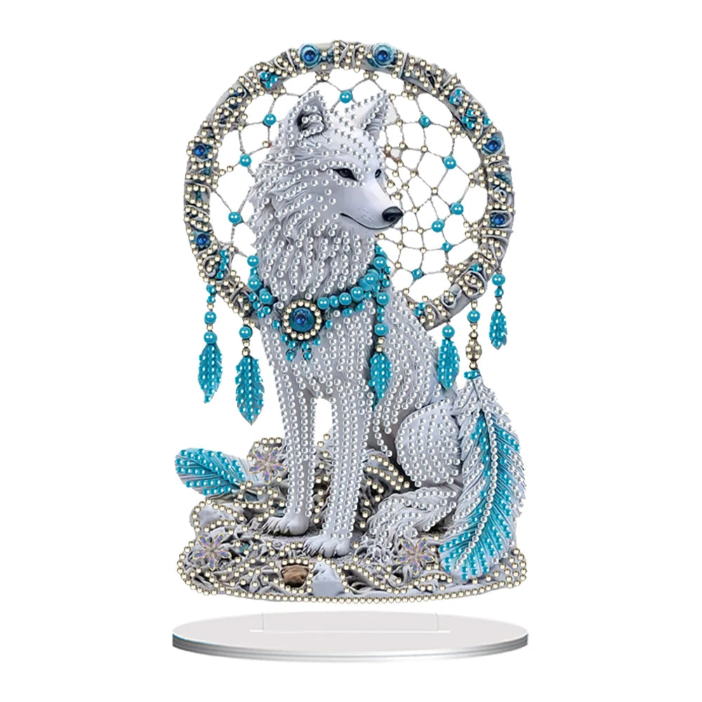 Animal Special Shape Diamond Painting Tabletop Ornaments Kit Diamond Painting Desktop Ornaments Kit Bedroom Table Decoration