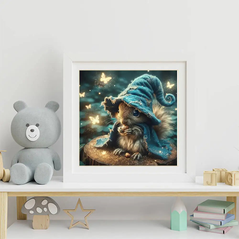 Momoart Diamond Painting Squirrel Animal DIY Pattern For Adults / Beginners Square / Round Full Drill