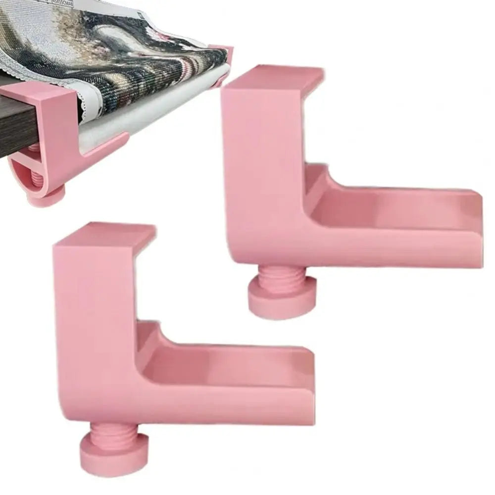 Organizer Tools Diamond Painting Canvas Table Clamp Keep Canvases in Check L-Shape Diamond Painting Canvas Roll Helper