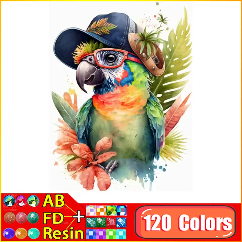DIY Diamond Painting Kit "Animals" 5D Square/Round Drills