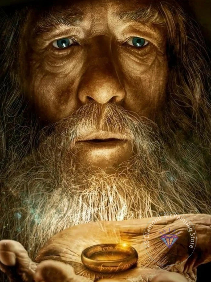 The Lord Of The Rings Diamond Painting Kit, 5D DIY Full Round Drill