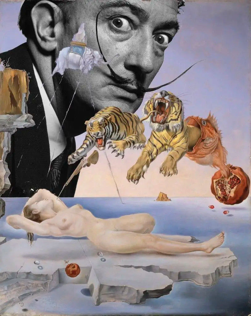 Surrealism Wall Art Salvador Dali Painting Print Famous Artwork Poster Diamond Painting Full Square / Round Drill