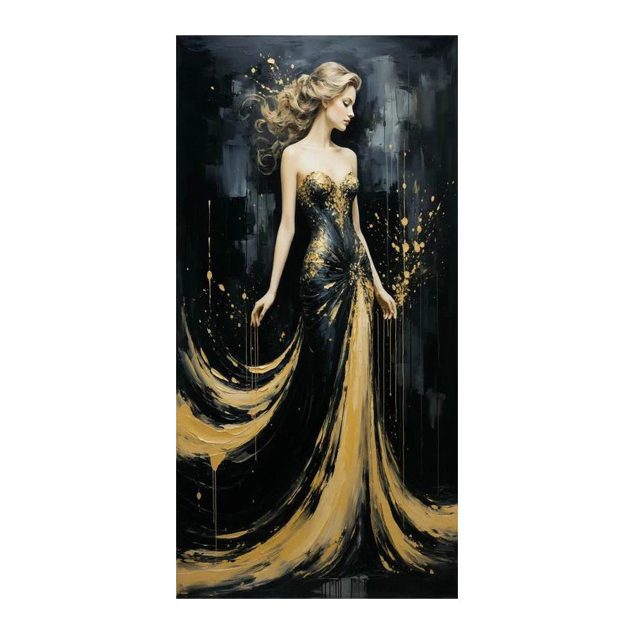 Abstract Woman Large Size Diy Diamond Art Painting Kits Goddess Fantasy Full Square Round Drill Mosaic Embroidery Picture