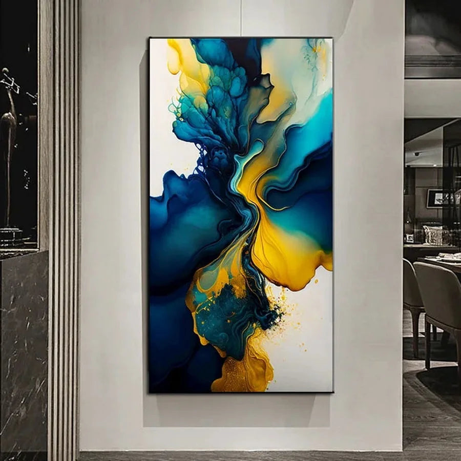 DIY Large Size Abstract Landscape Diamond Art Painting Full Square / Round Drill