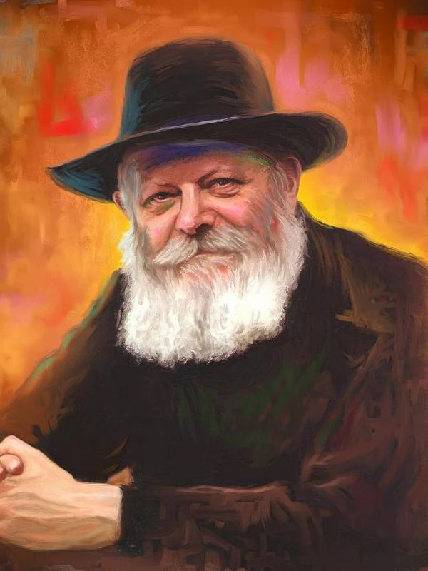 Jewish Rabbi Lubavitch, Full Round DIY Diamond Painting Kits