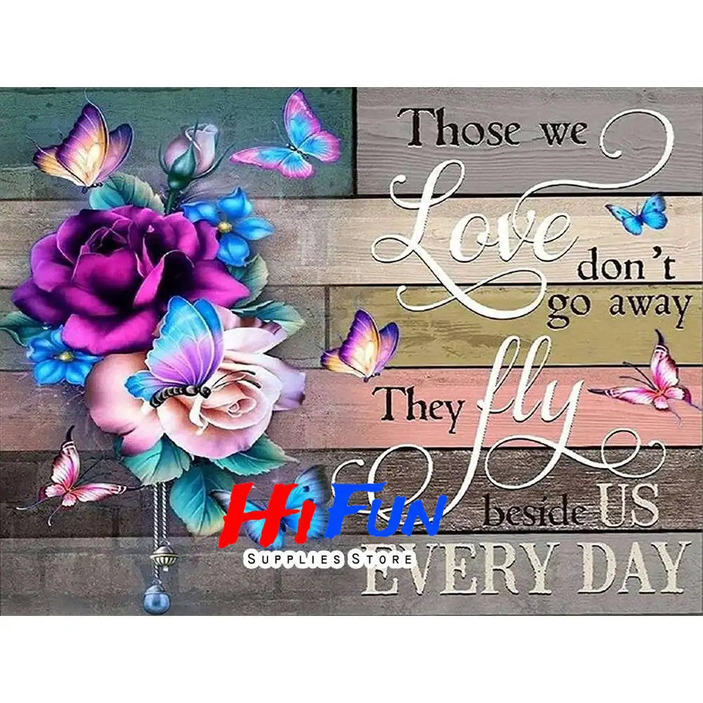 Inspirational/Motivational/Quote/Phrases Diamond Painting Kits Full Drill DIY Square/Round Drills