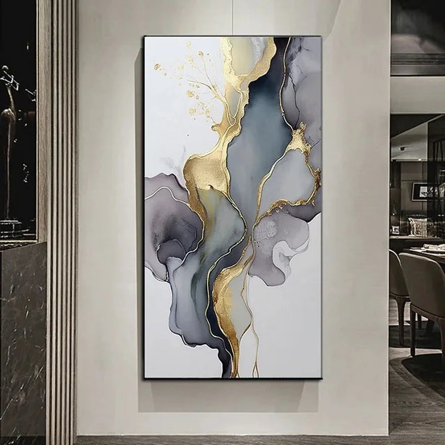 DIY Large Size Abstract Landscape Diamond Art Painting Full Square / Round Drill
