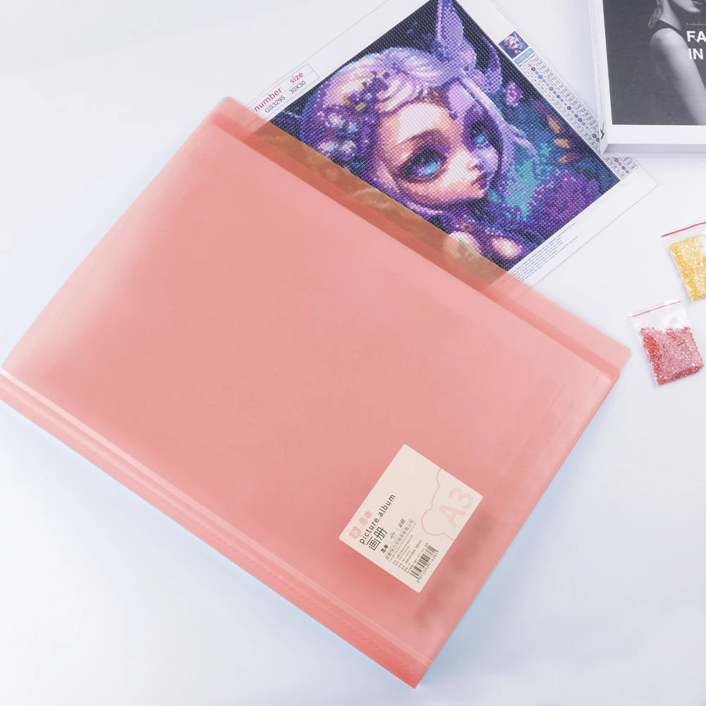 Diamond Painting Storage Book Poster Collection Book