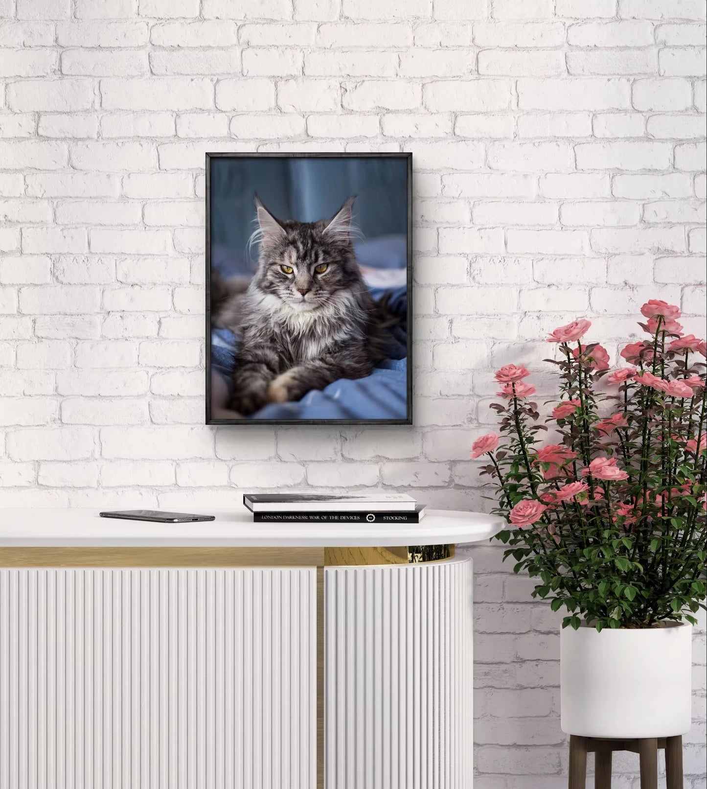 New Maine Coon DIY Diamond Art Painting Kits Crafts Big Cats Portrait Sets Embroidery Mosaic Hand Gift Home Decor Cross Stitch