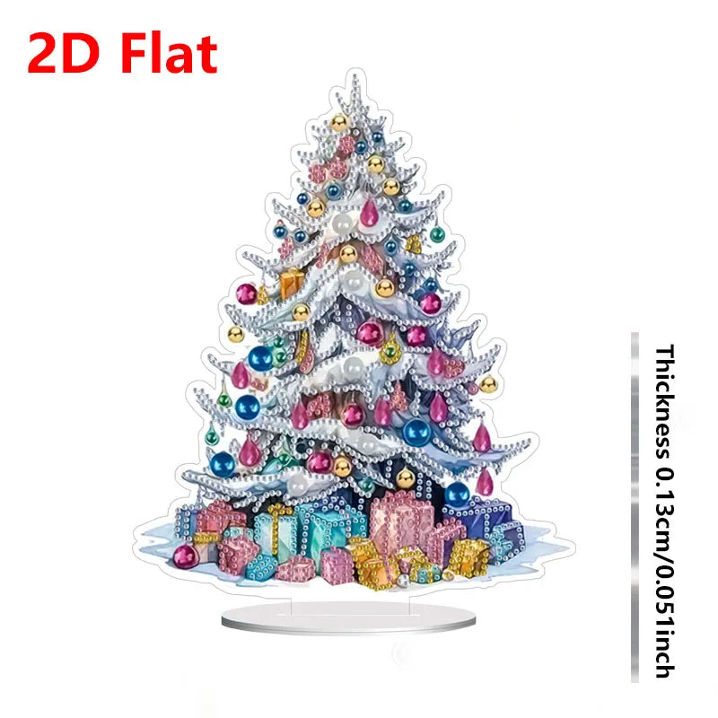 1pc DIY Diamond Painting Christmas Table Decoration