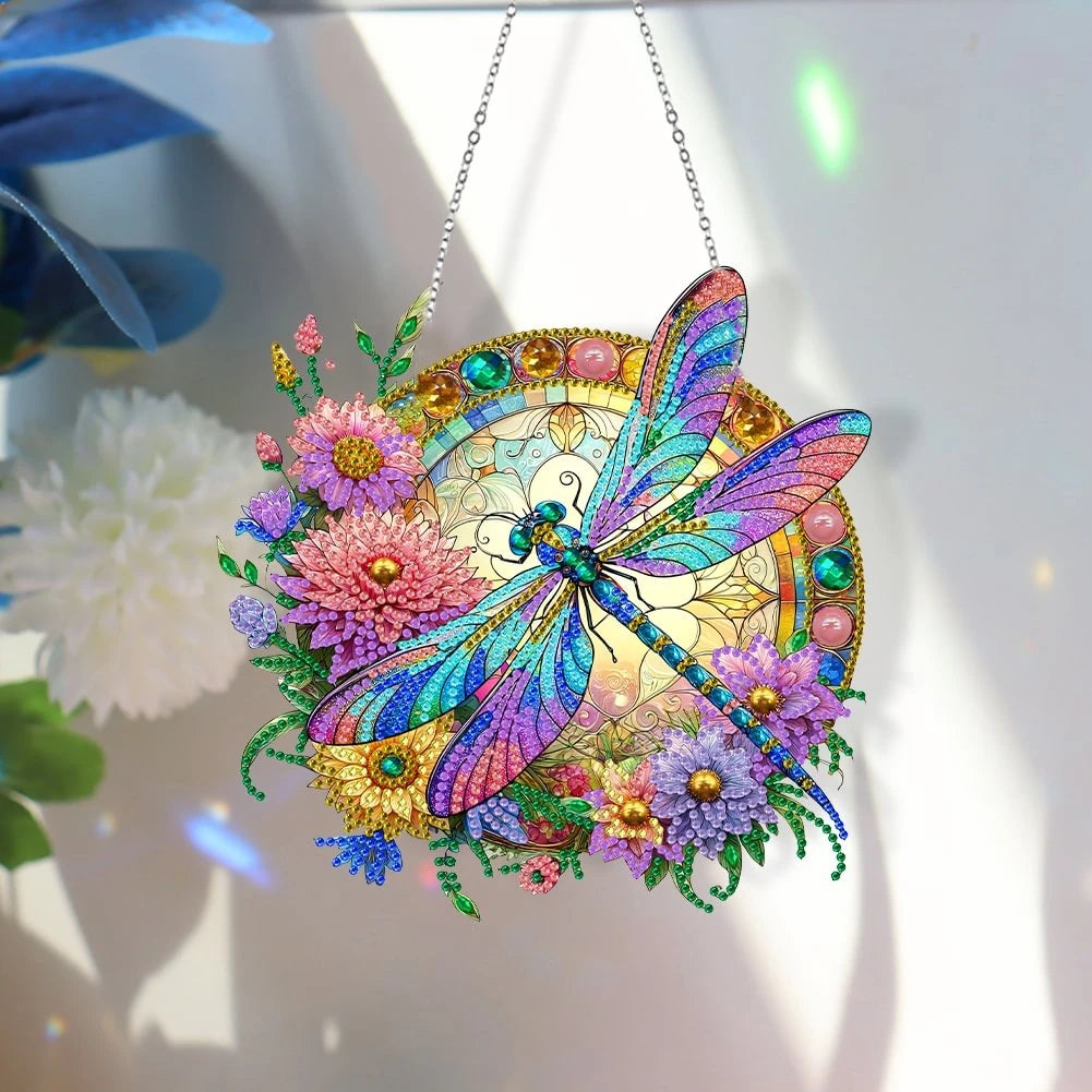 1pc/Set DIY Butterfly Diamond Painting Door Hanging Diamond Art Special Schapes