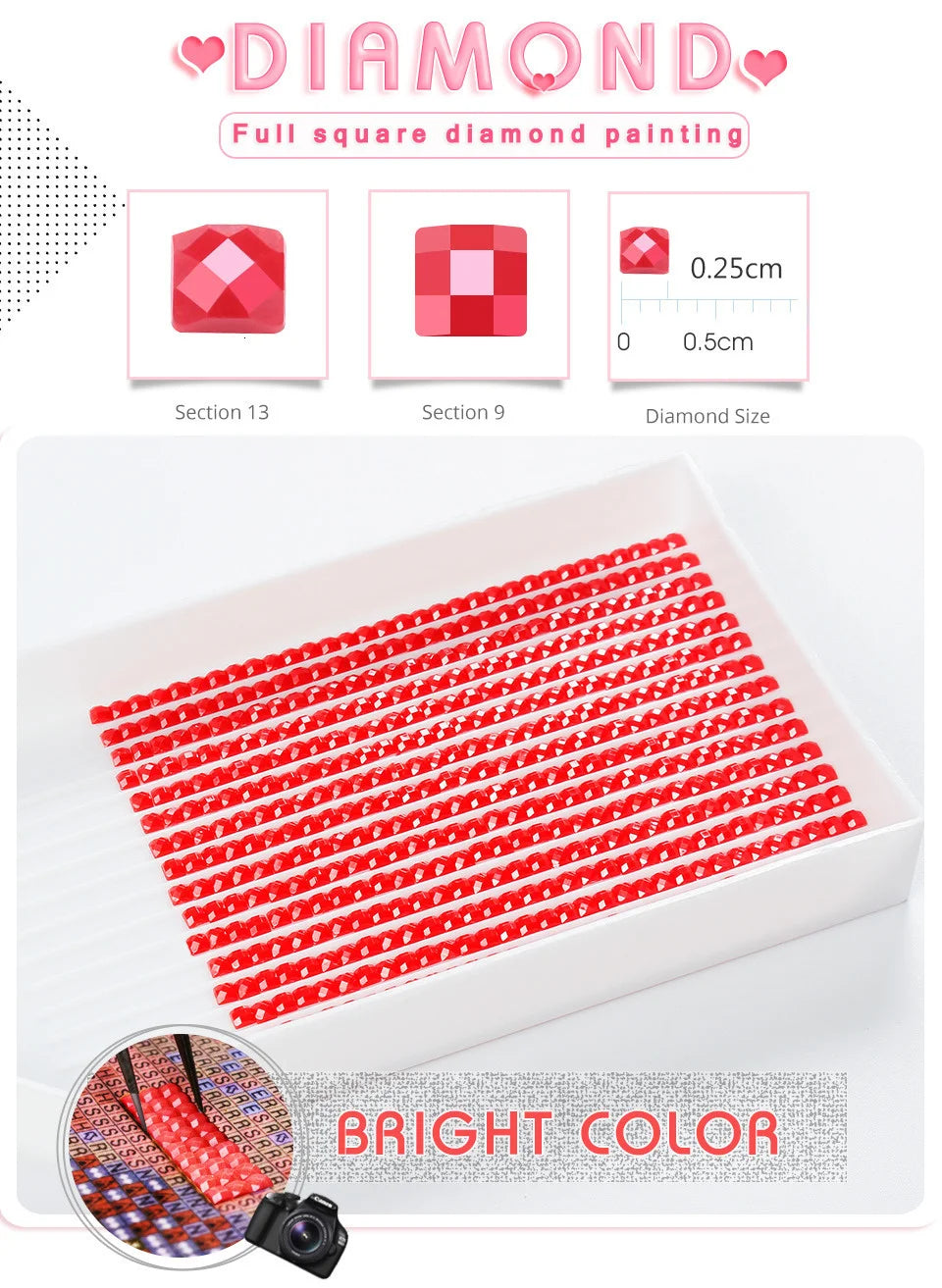 Huacan DIY Diamond Painting Landscape Window Flower Full Square / Round Drill