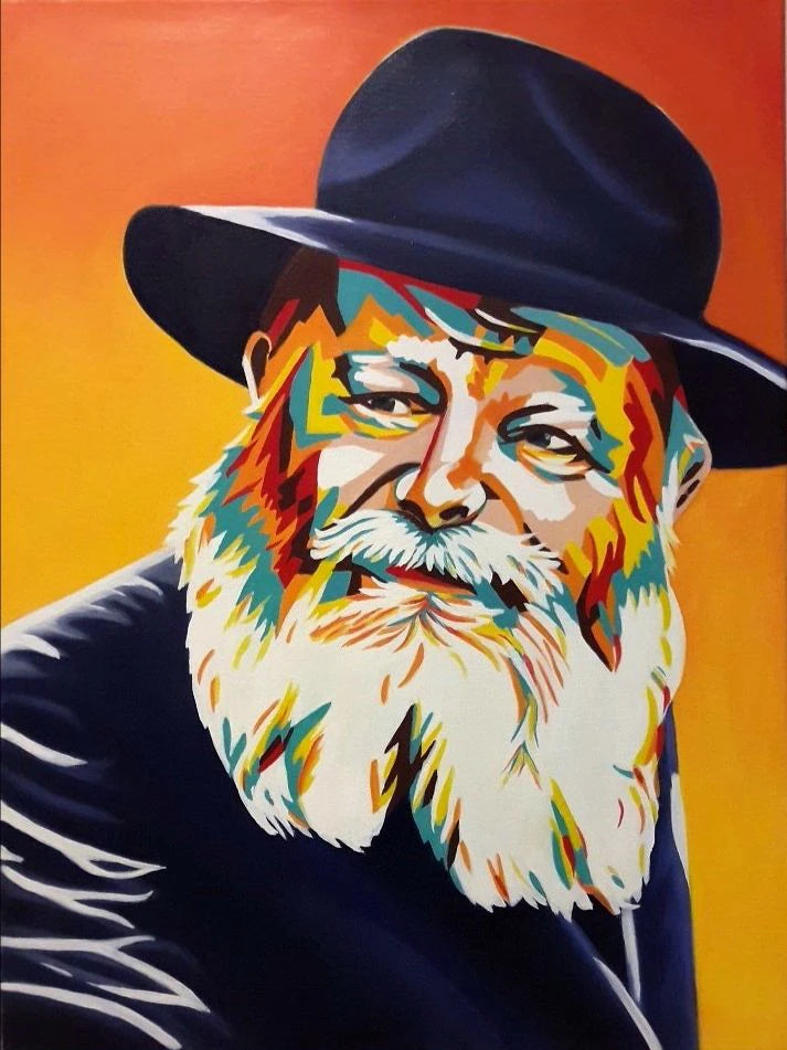 Jewish Rabbi Lubavitch, Full Round DIY Diamond Painting Kits