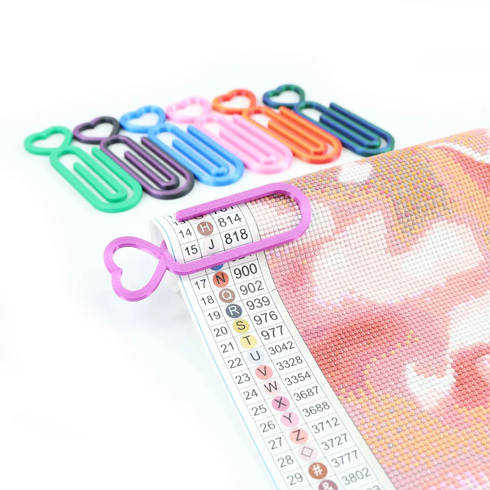 2pcs Diamond Painting Canvas Clip Set - Diamond Art Tools, Diamond Painting Canvas Holder For Diamond Art