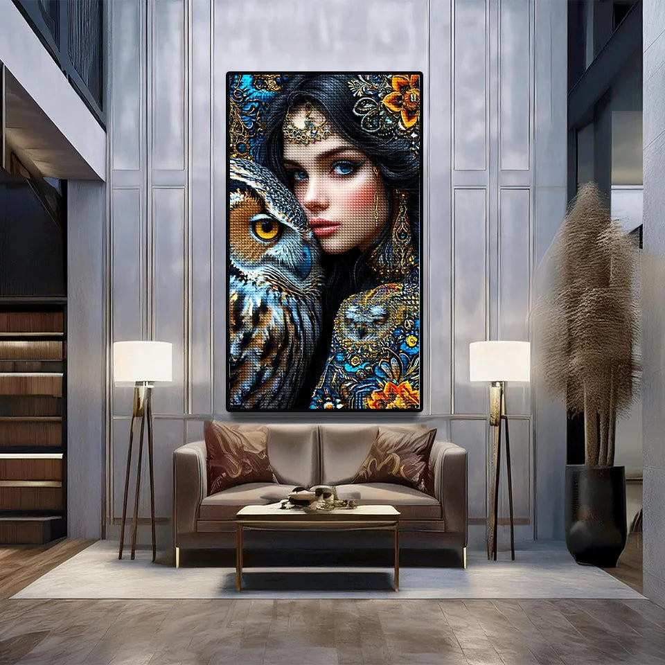 DIY Diamond Painting Beauty And The Beast Diamond Mosaic 5D Square & Round Rhinestone