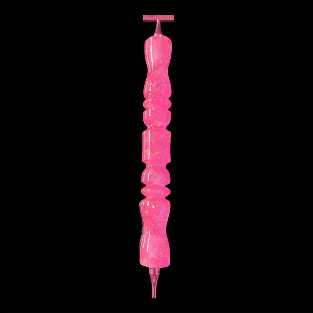 HOMFUN Diamond Painting Pen, Multifunctional Metal Screw Thread Tips Accessories