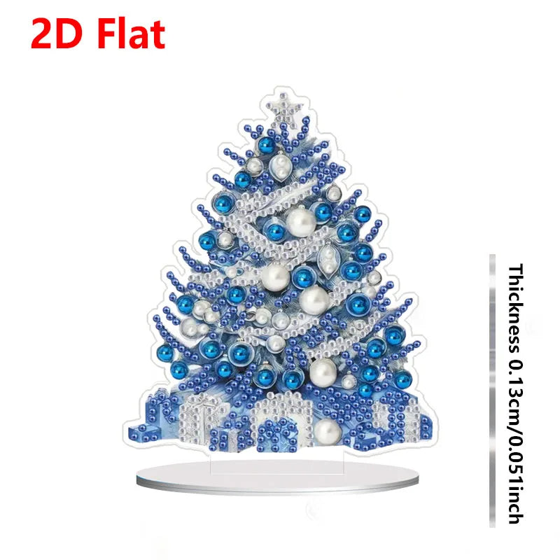 1pc DIY Diamond Painting Christmas Table Decoration