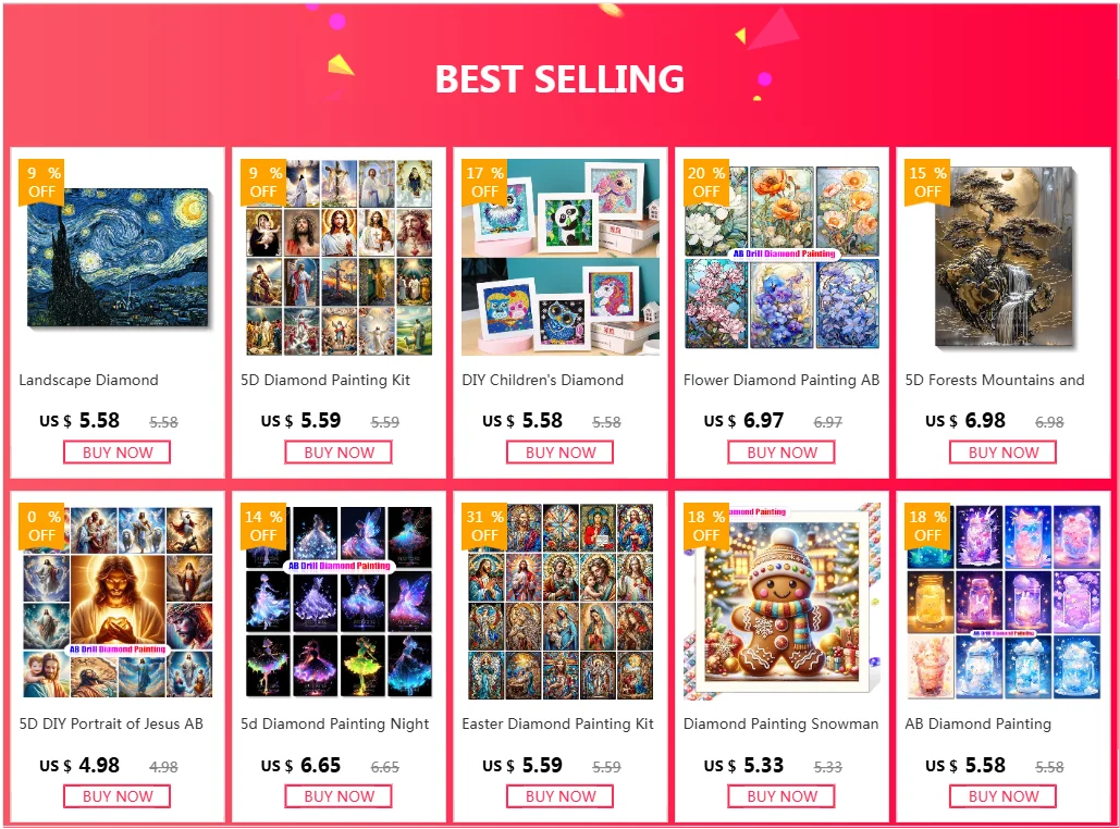 5D DIY Diamond Painting Tiger / Cheetah Full Square / Round Drill