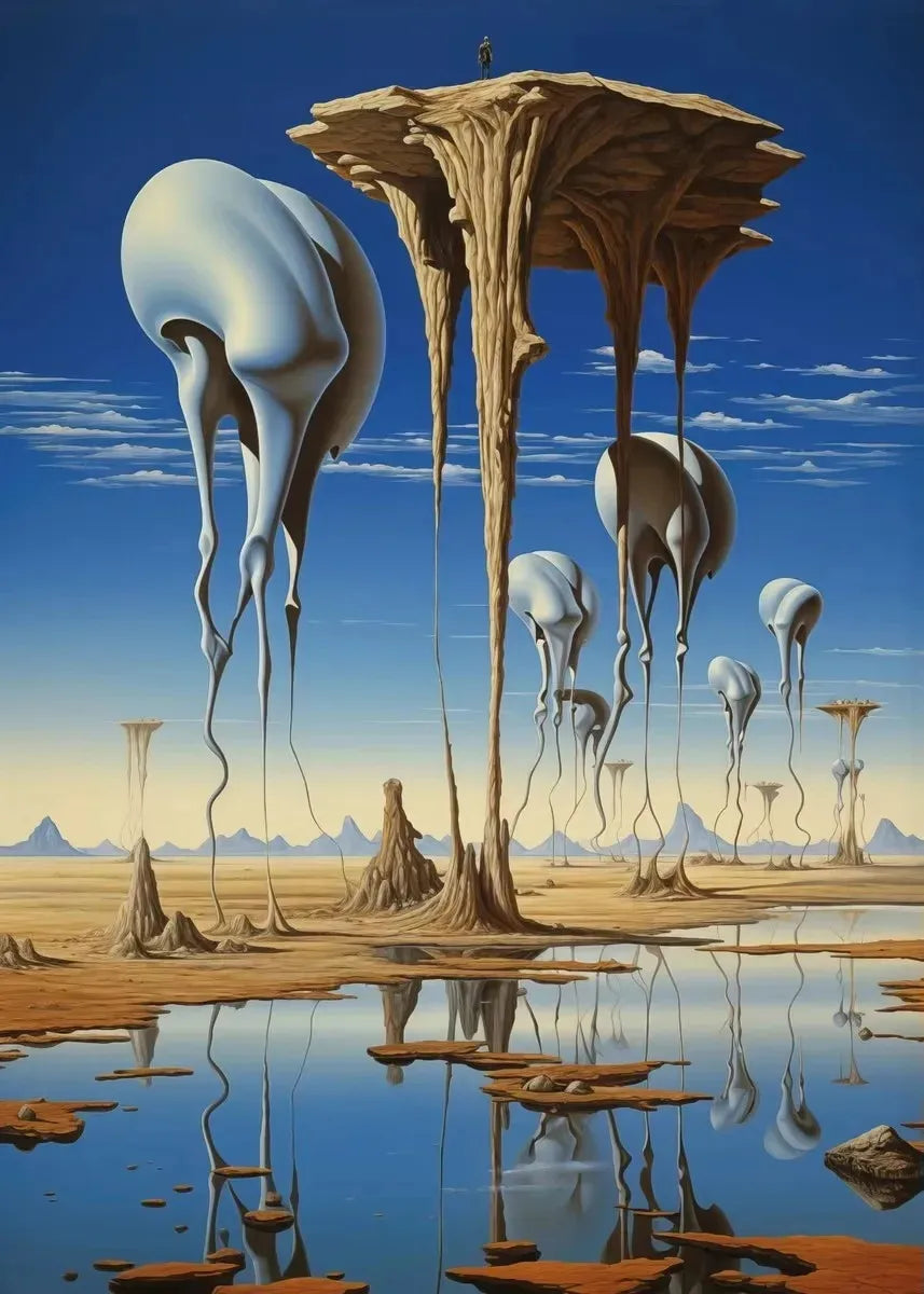 Surrealism Wall Art Salvador Dali Painting Print Famous Artwork Poster Diamond Painting Full Square / Round Drill