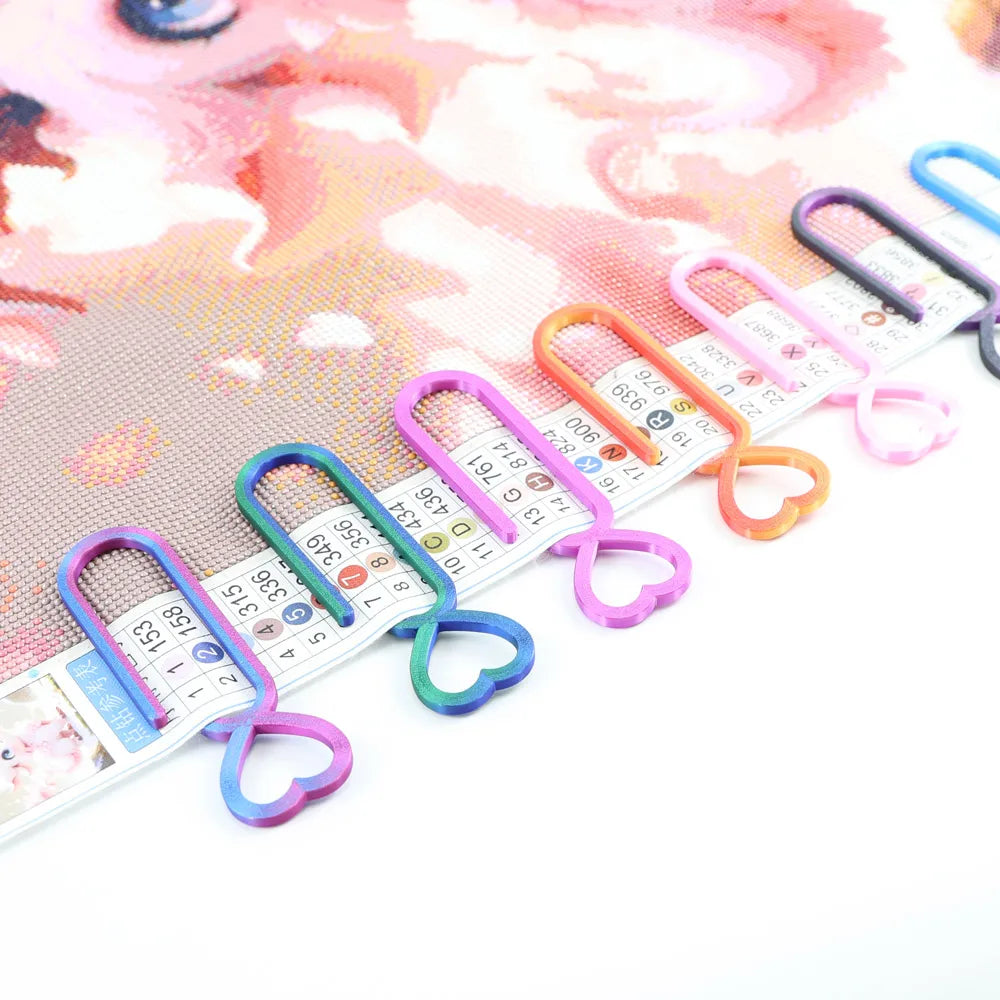 2pcs Diamond Painting Canvas Clip Set - Diamond Art Tools, Diamond Painting Canvas Holder For Diamond Art
