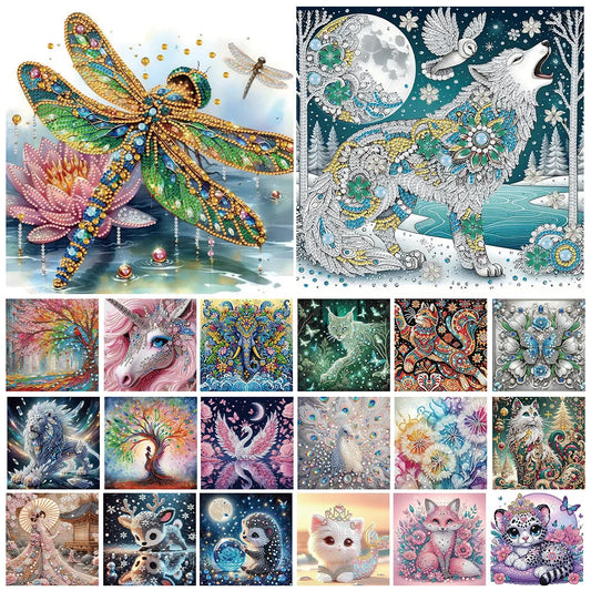 5D DIY Partial Special Shaped Drill Diamond Painting