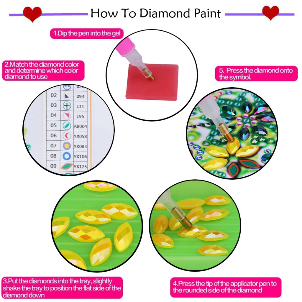 1pc/Set DIY Butterfly Diamond Painting Door Hanging Diamond Art Special Schapes