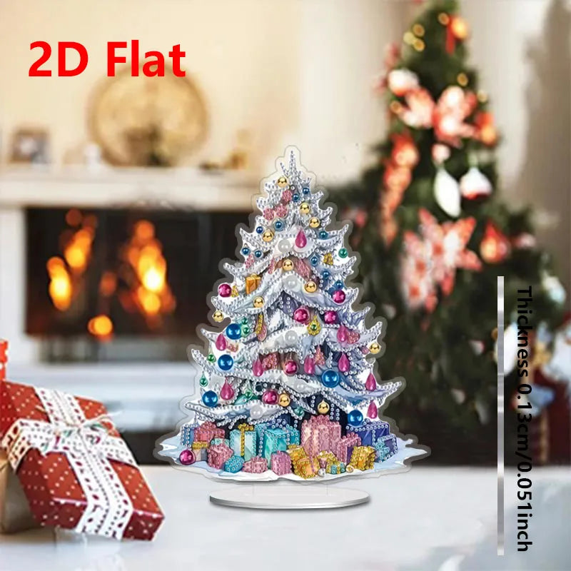 1pc DIY Diamond Painting Christmas Table Decoration
